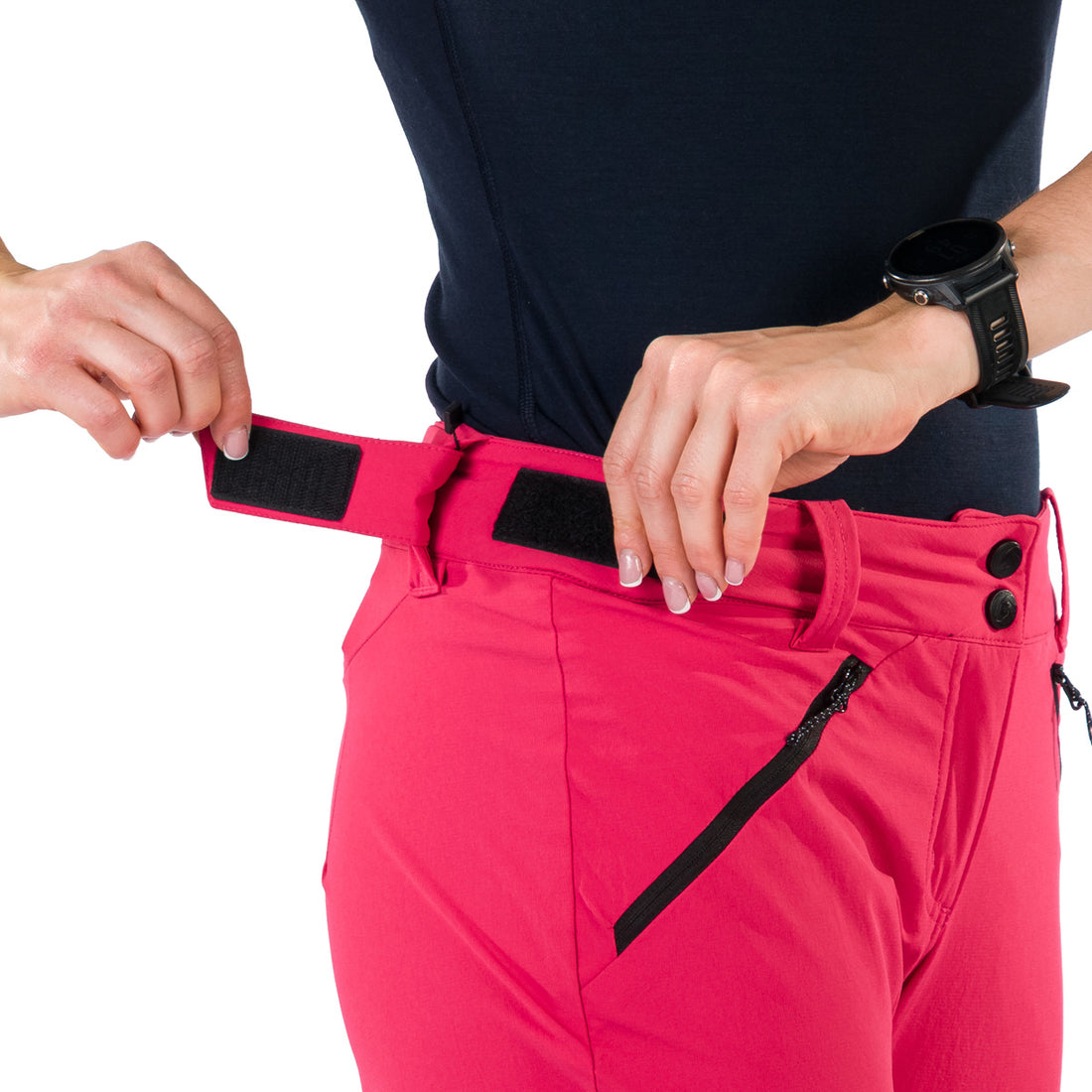 NO-4990OR women's travel stretch regular fit pants TRINA
