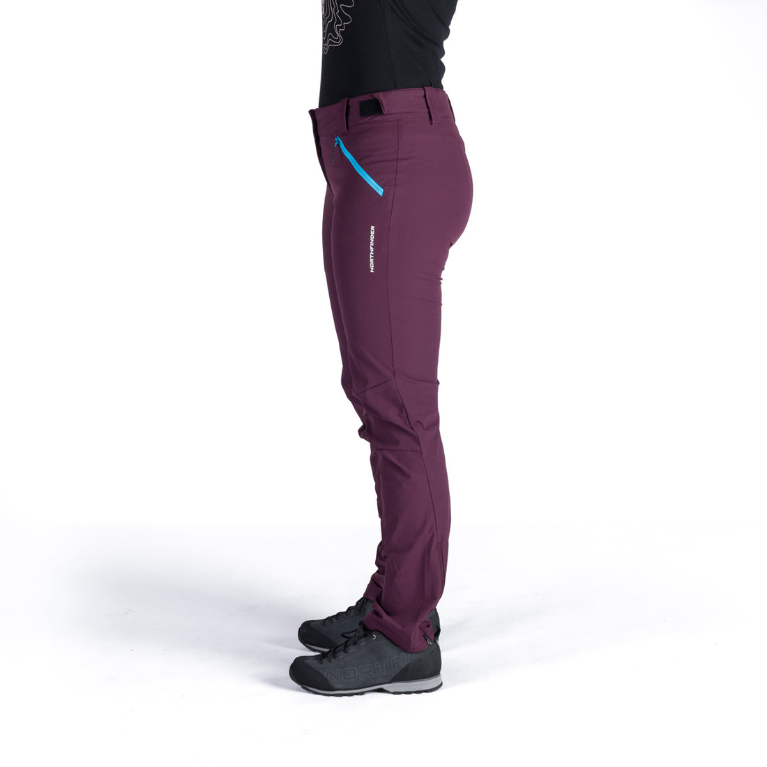 NO-4990OR women's travel stretch regular fit pants TRINA