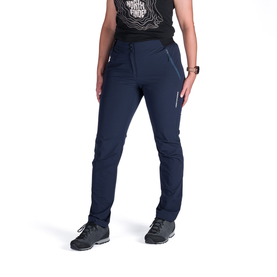 NO-4993OR women's outdoor lightweight regular fit stretch pants TIA