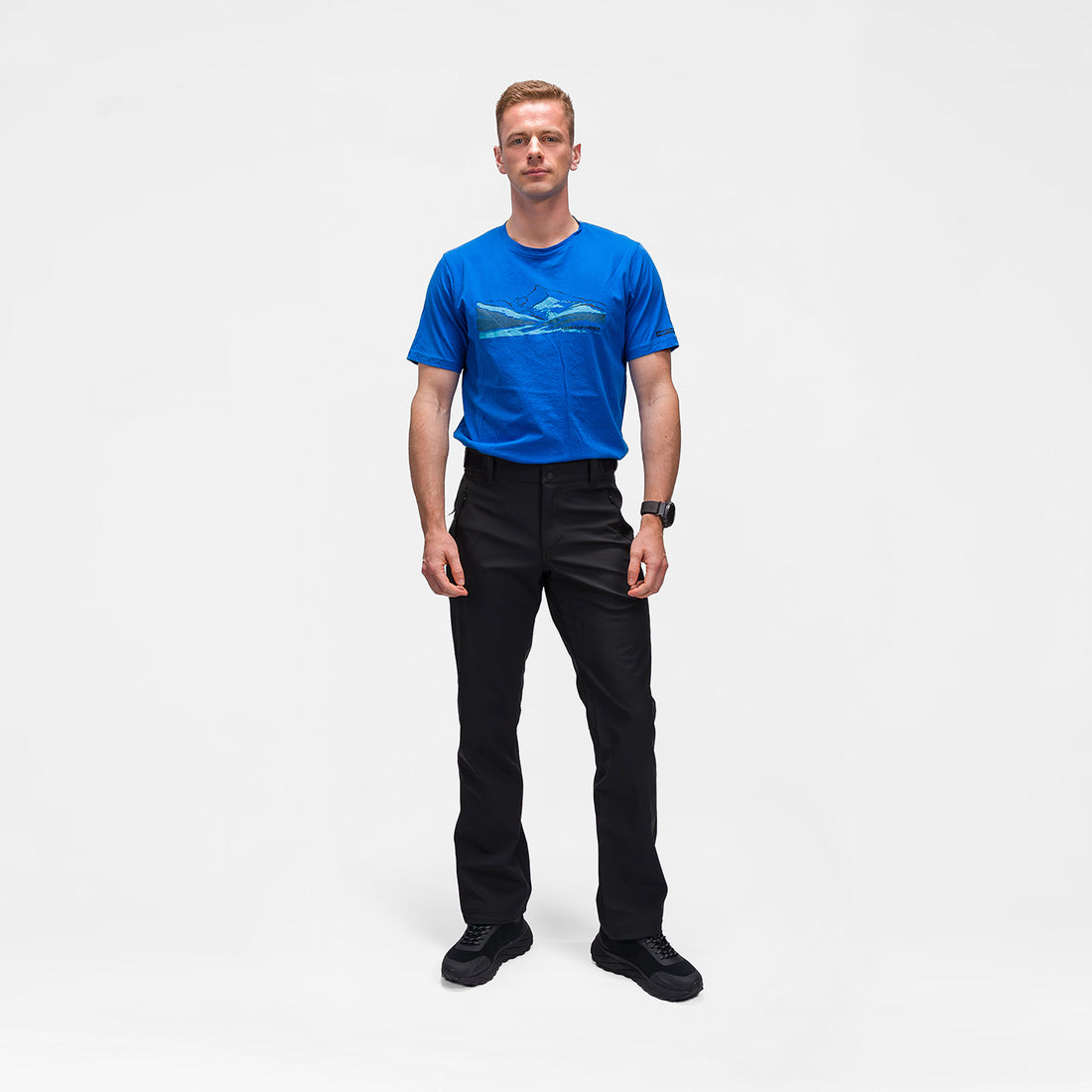 NO-50031OR men's softshell outdoor pants 3L GERON