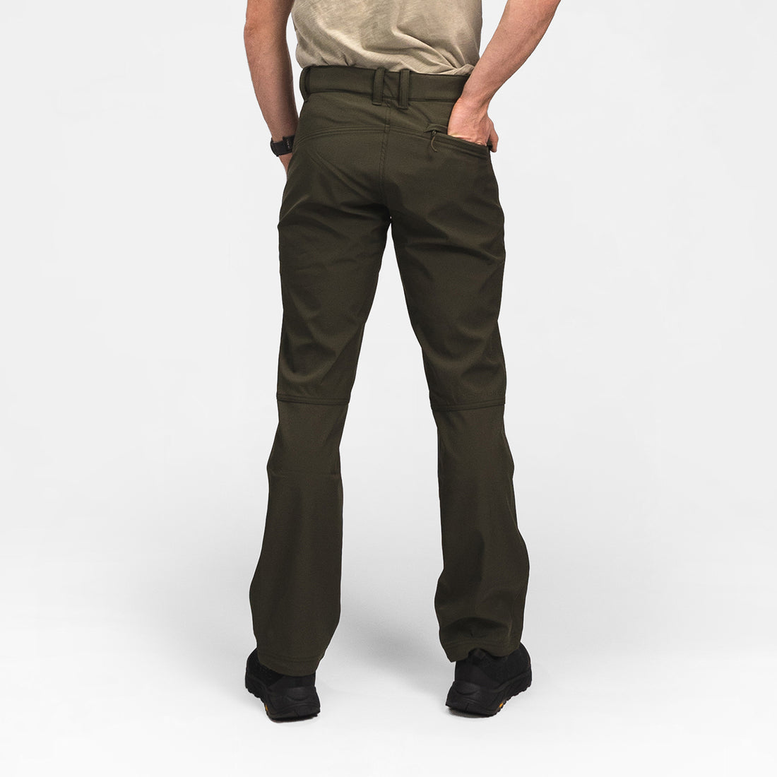 NO-50031OR men's softshell outdoor pants 3L GERON