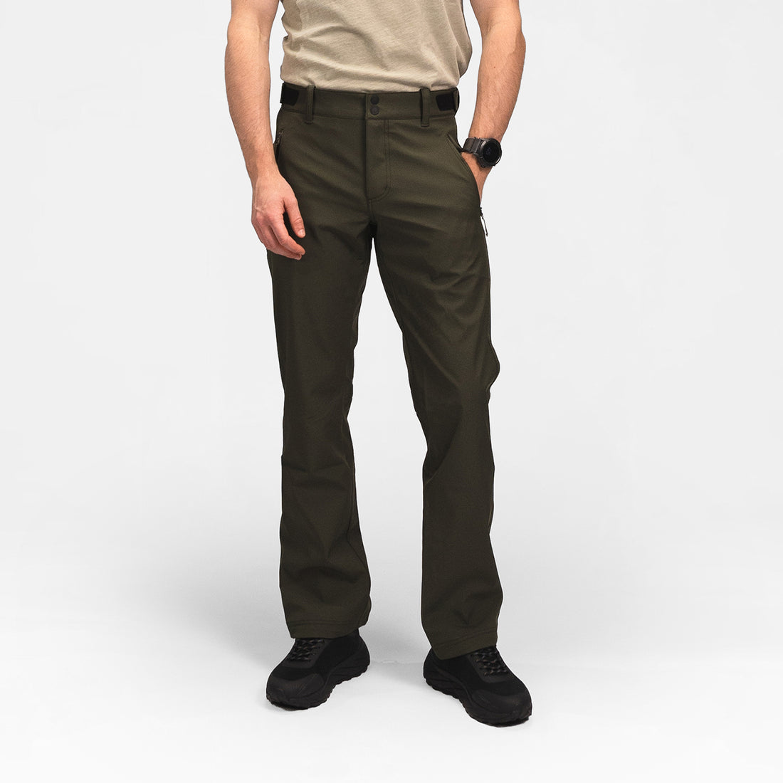 NO-50031OR men's softshell outdoor pants 3L GERON