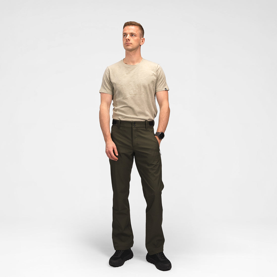 NO-50031OR men's softshell outdoor pants 3L GERON
