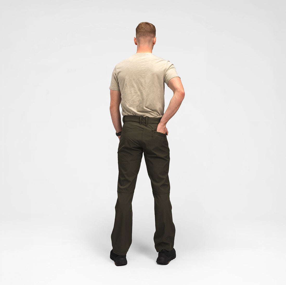NO-50031OR men's softshell outdoor pants 3L GERON
