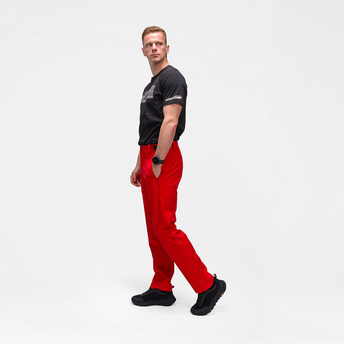NO-50031OR men's softshell outdoor pants 3L GERON