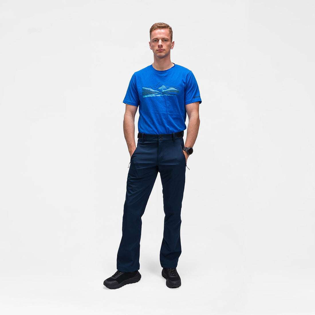 NO-50031OR men's softshell outdoor pants 3L GERON