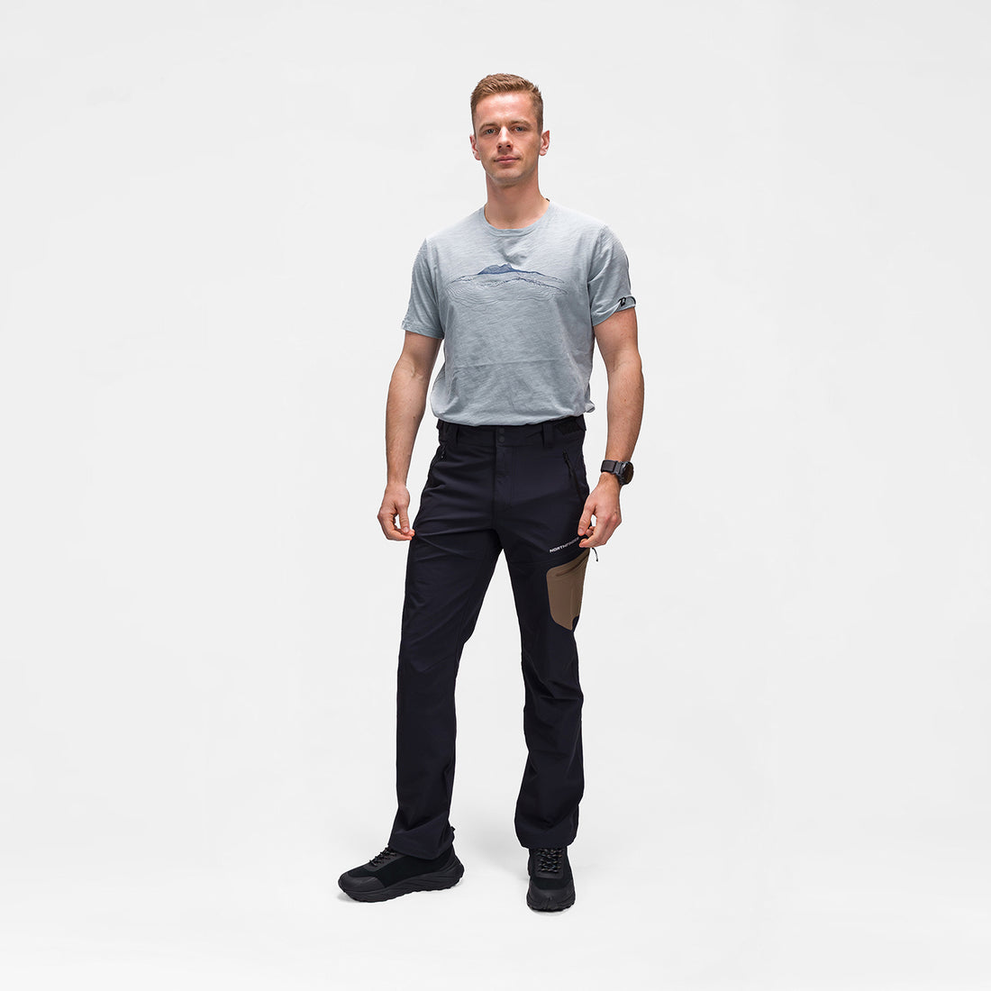 NO-50071OR men's outdoor stretch pants GINEMON