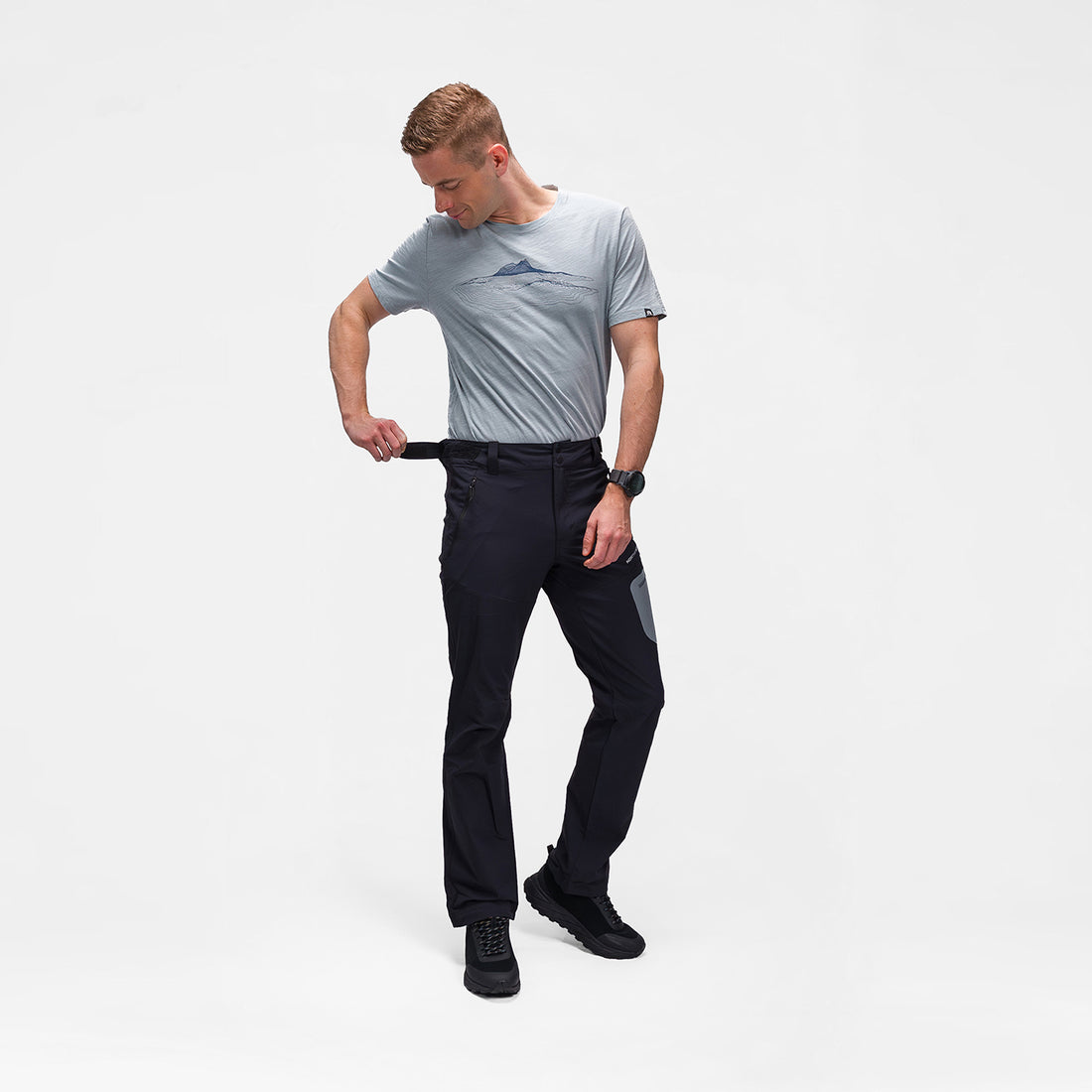 NO-50071OR men's outdoor stretch pants GINEMON