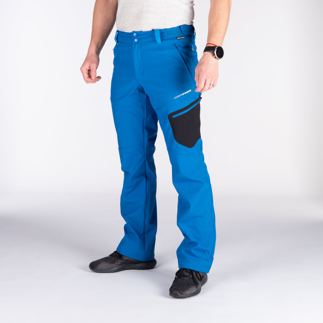 NO-5007OR men's softshell pants outdoor 10k/5k GINEMON