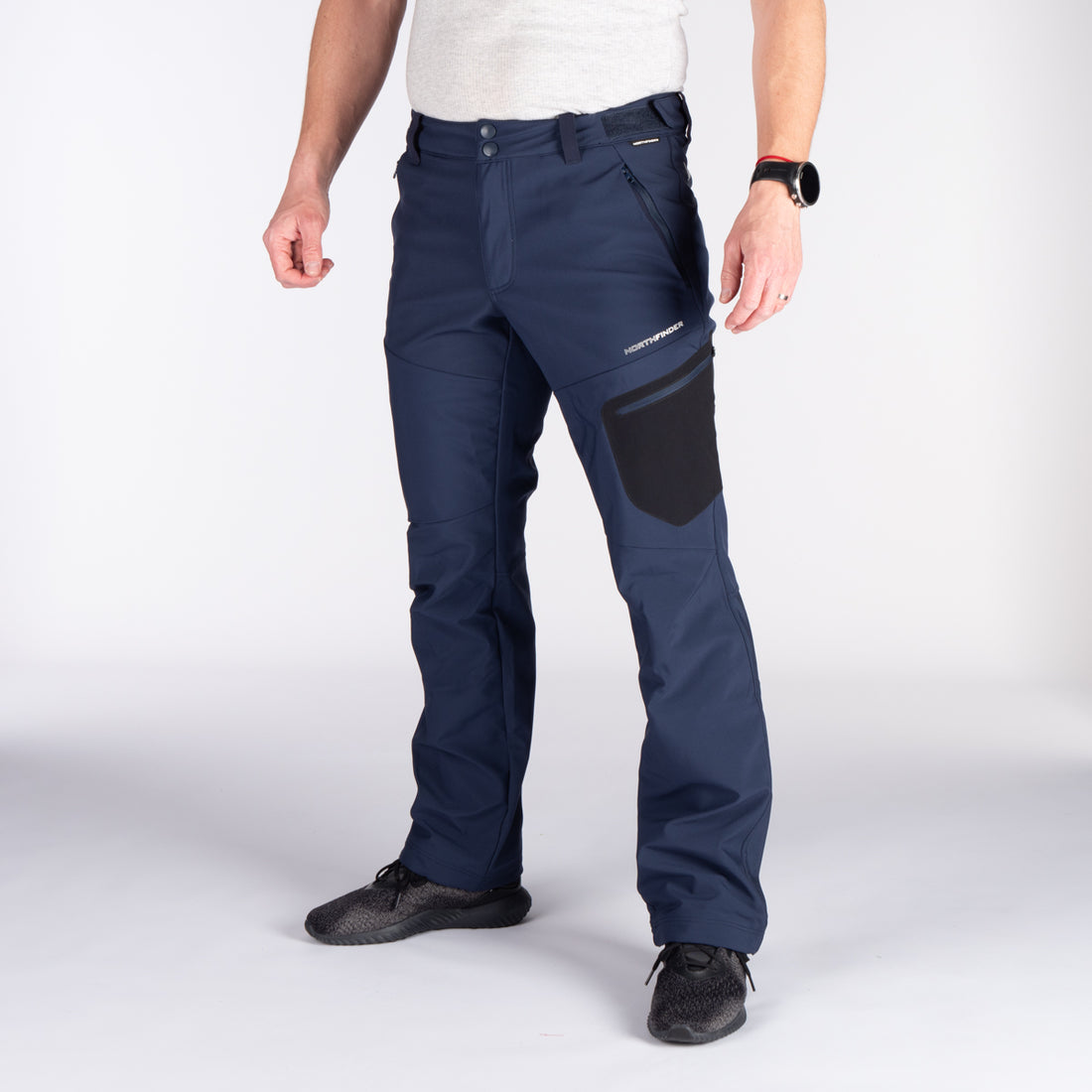 NO-5007OR men's softshell pants outdoor 10k/5k GINEMON