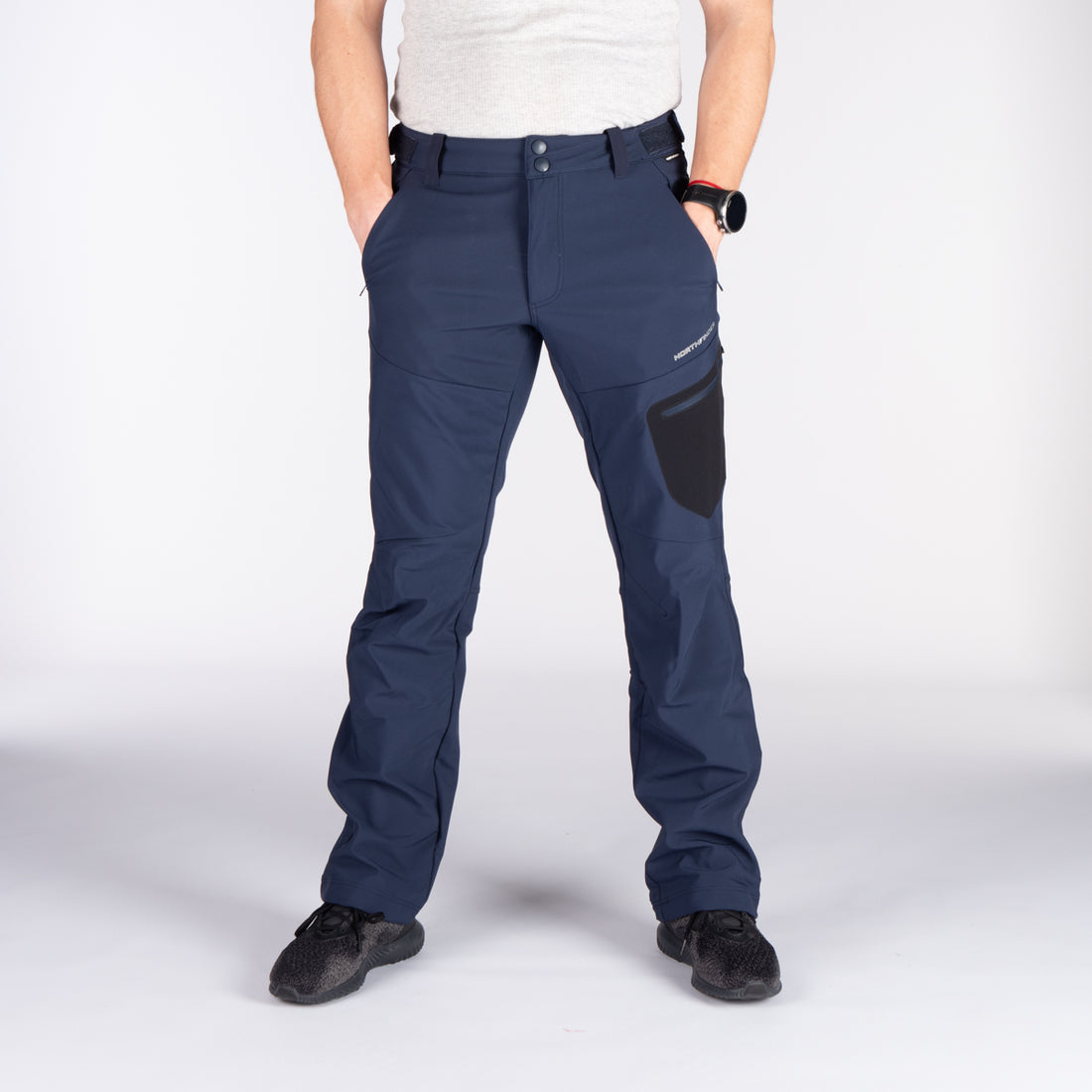 NO-5007OR men's softshell pants outdoor 10k/5k GINEMON