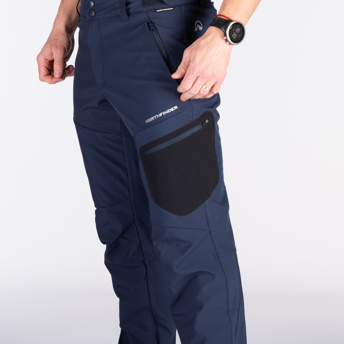 NO-5007OR men's softshell pants outdoor 10k/5k GINEMON