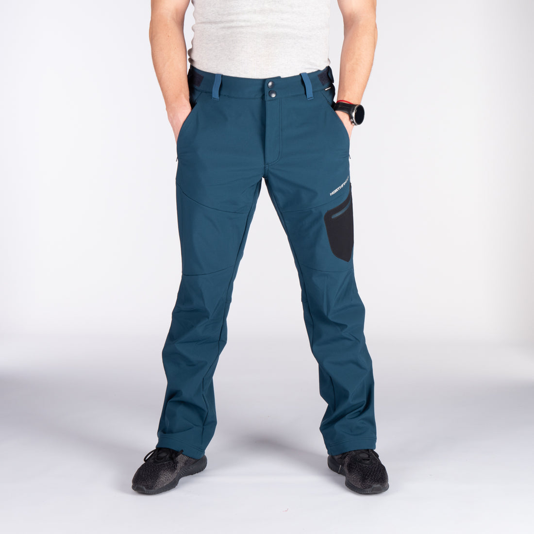 NO-5007OR men's softshell pants outdoor 10k/5k GINEMON