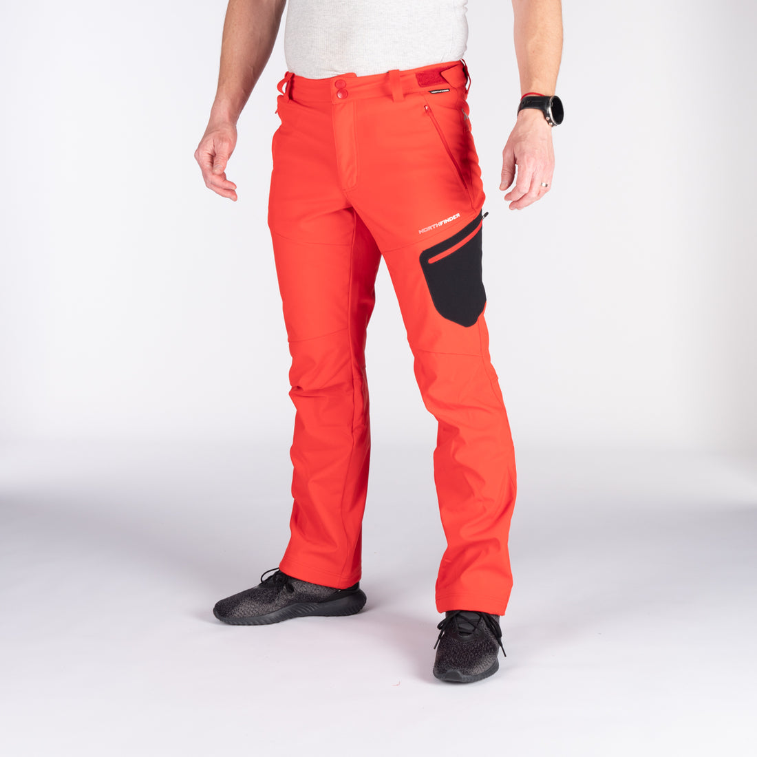 NO-5007OR men's softshell pants outdoor 10k/5k GINEMON