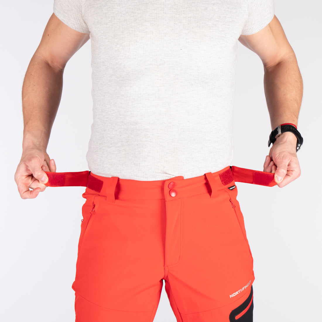 NO-5007OR men's softshell pants outdoor 10k/5k GINEMON