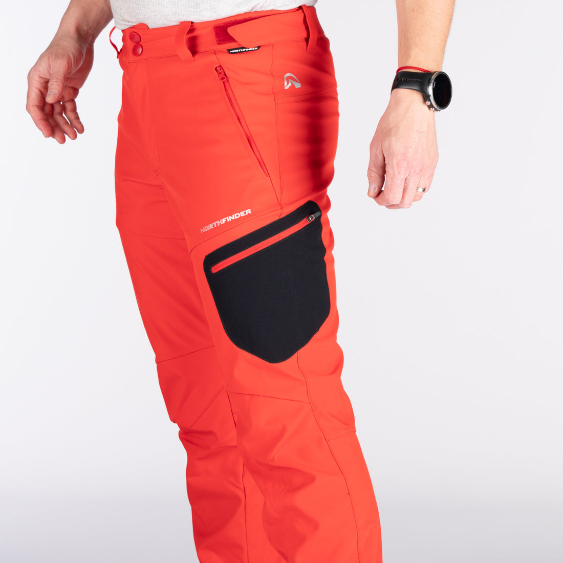 NO-5007OR men's softshell pants outdoor 10k/5k GINEMON