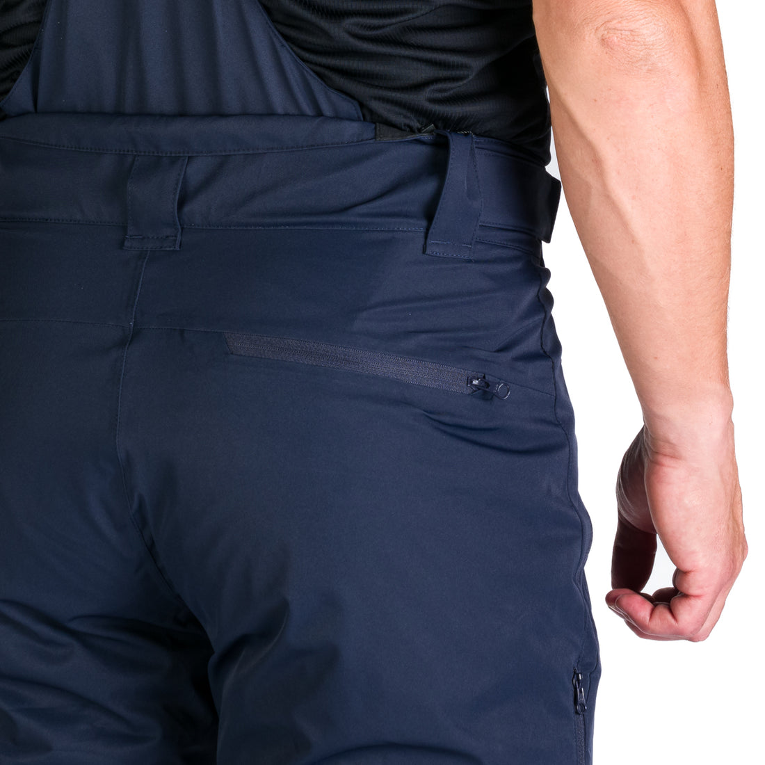 NO-5008SNW men's ski pants with braces ISHAAN