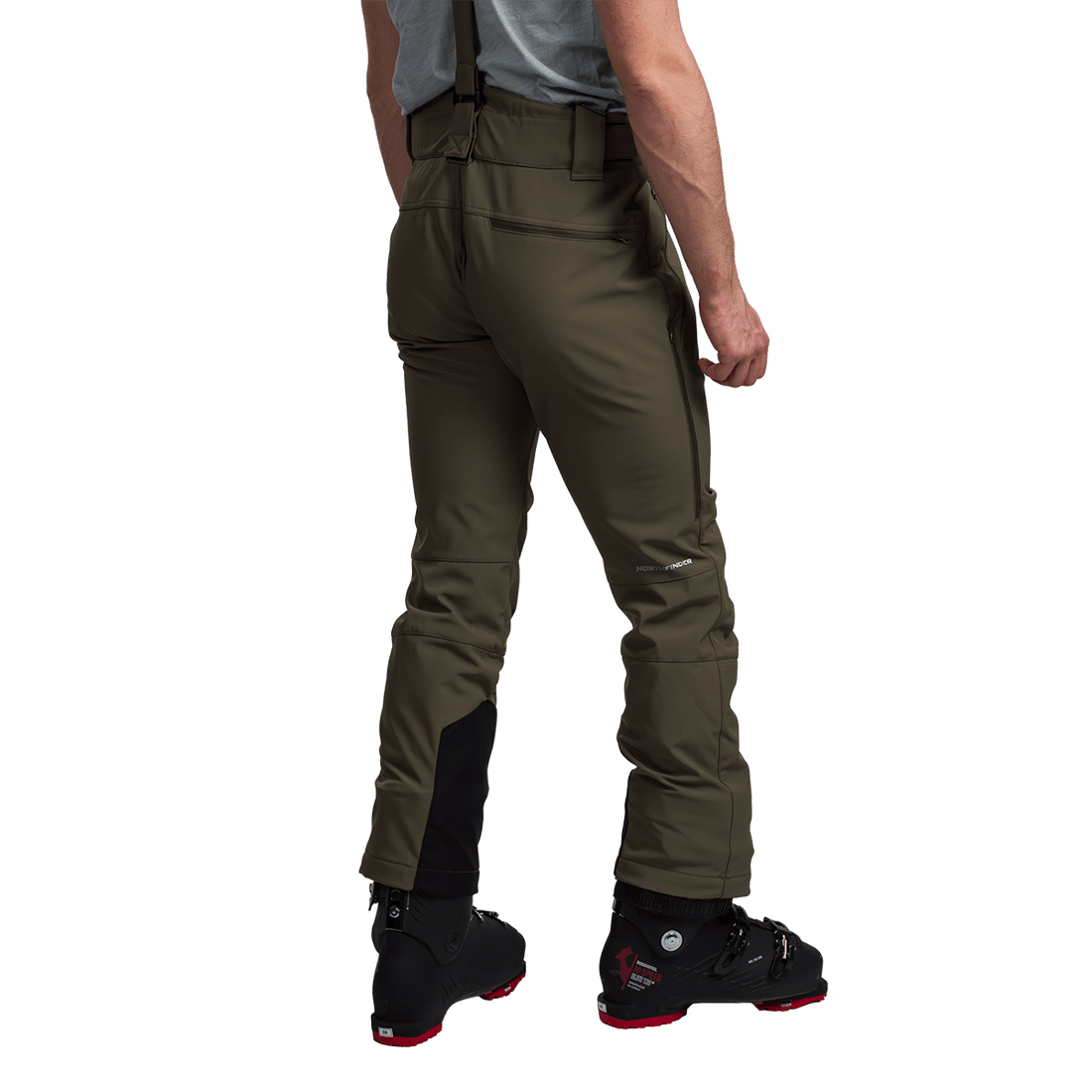 NO-5009SNW men's ski-softshell pants for winter ISHAAN
