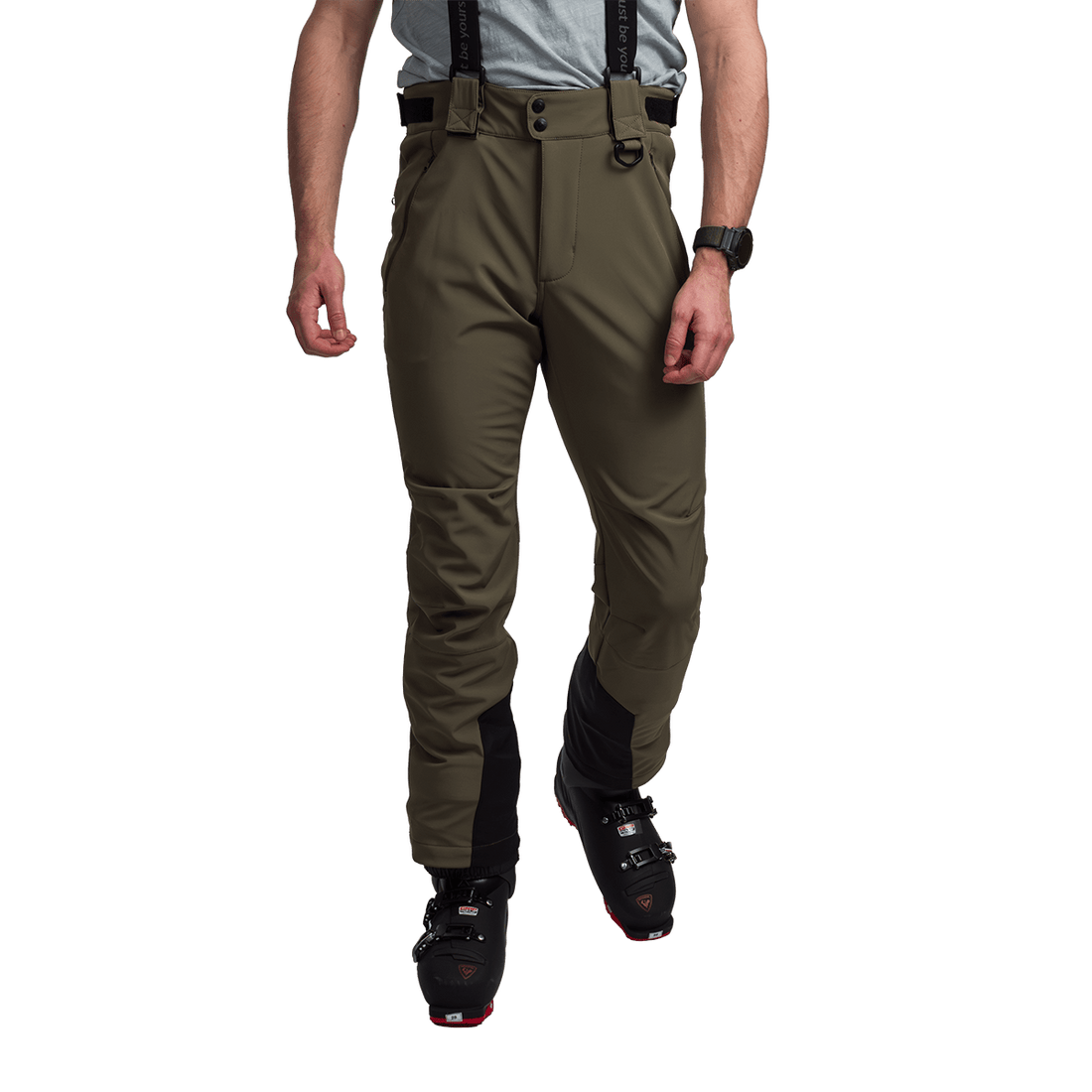 NO-5009SNW men's ski-softshell pants for winter ISHAAN
