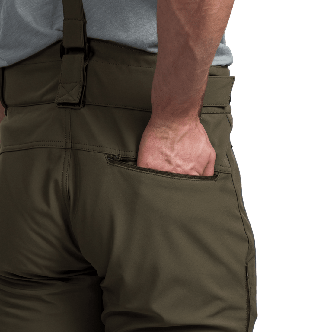 NO-5009SNW men's ski-softshell pants for winter ISHAAN