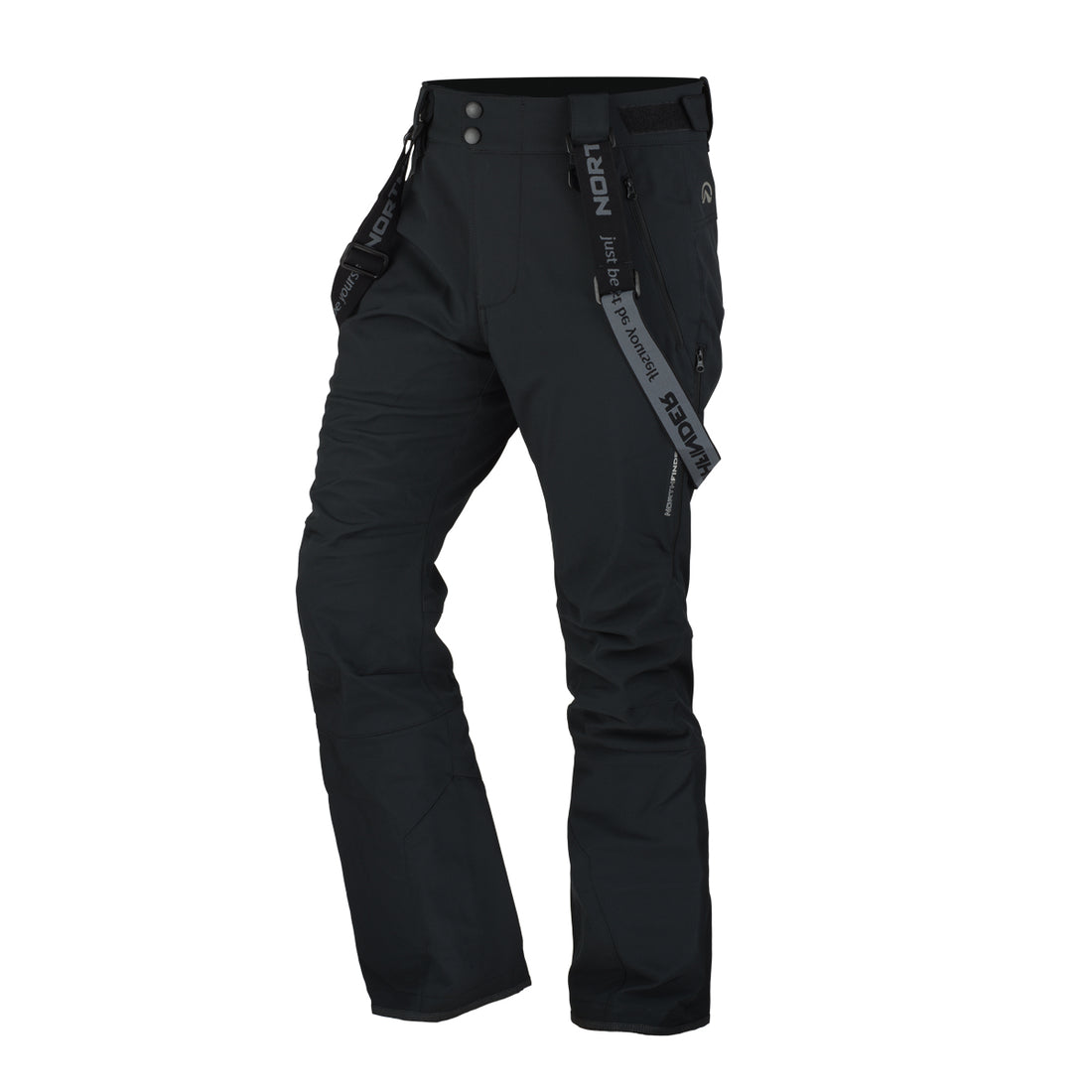 NO-5010SNW men's ski-softshell pants with braces LOXLEY