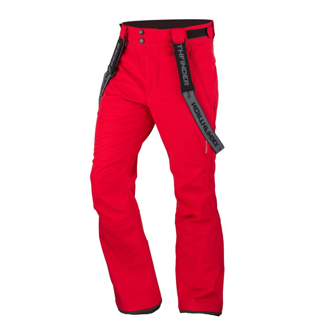 NO-5010SNW men's ski-softshell pants with braces LOXLEY