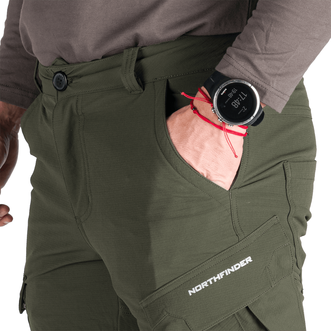 NO-5035OR men's trekking cargo pants KUBA