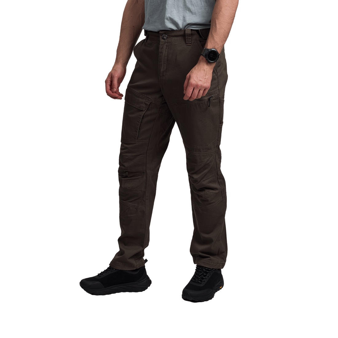 NO-5038OR men's travel cotton cargo pants  LUCJAN
