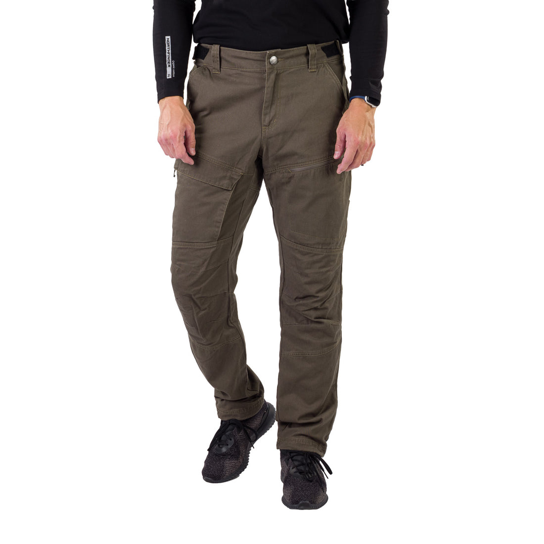 NO-5038OR men's travel cotton cargo pants  LUCJAN
