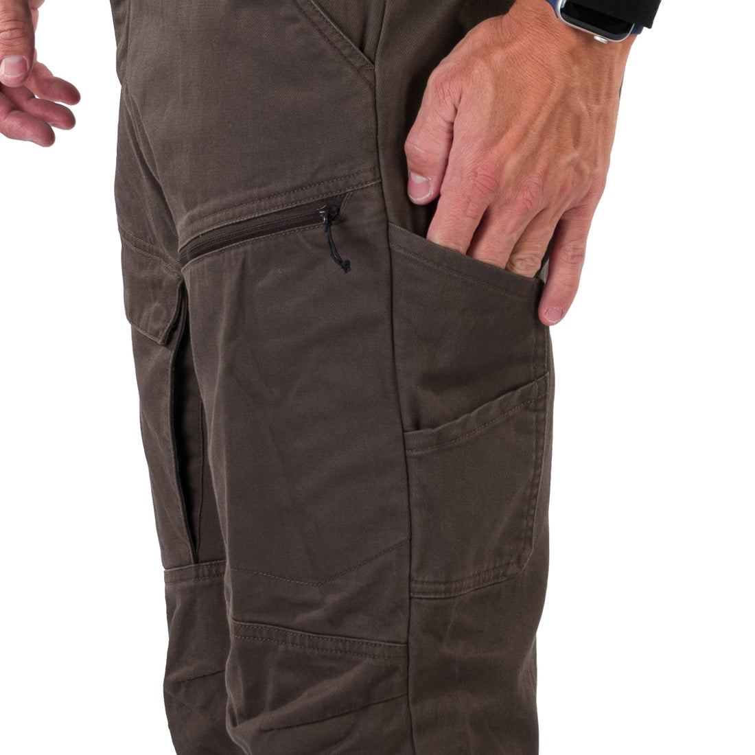 NO-5038OR men's travel cotton cargo pants  LUCJAN