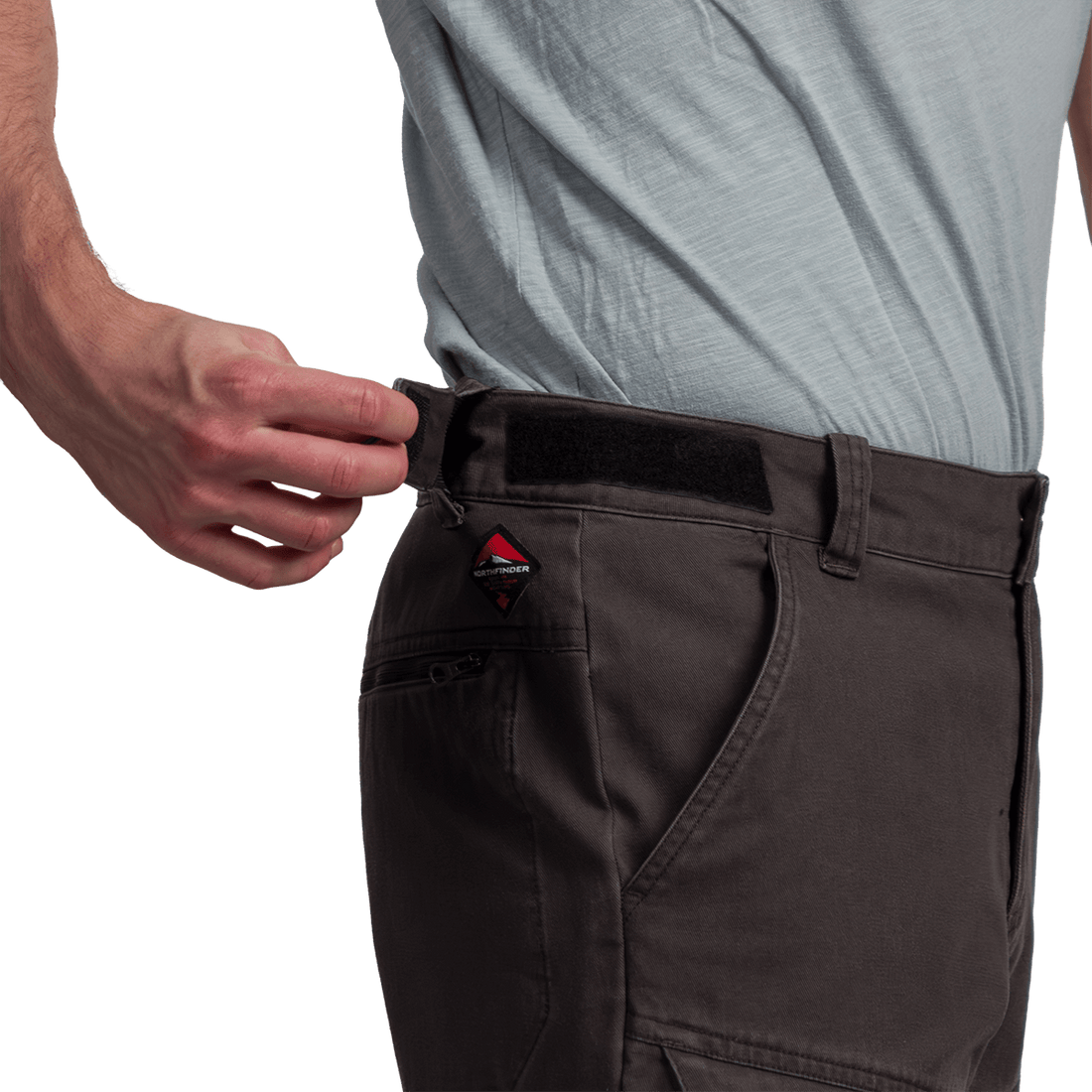 NO-5038OR men's travel cotton cargo pants  LUCJAN