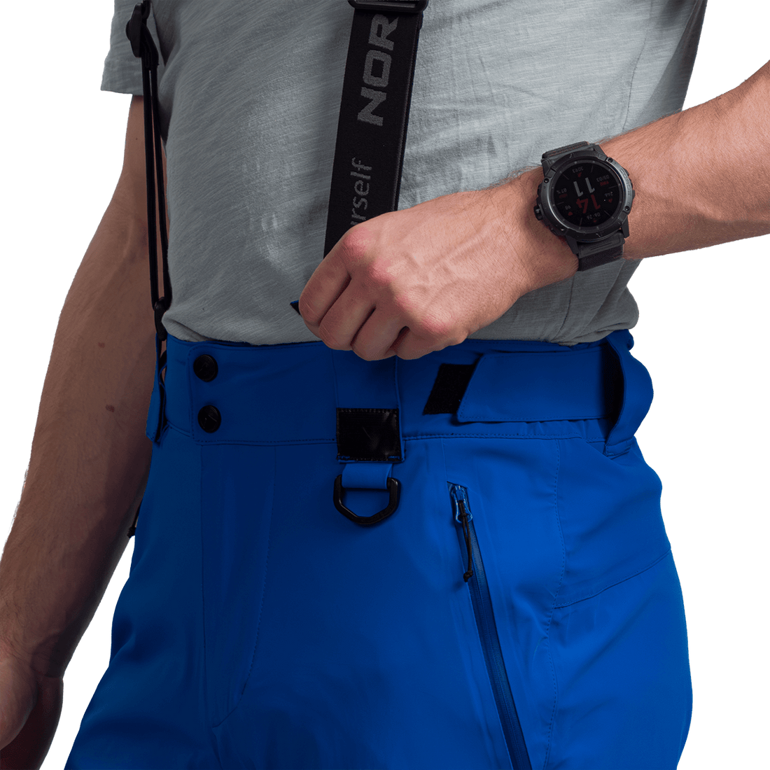 NO-5047SNW men's ski stretch trousers fully featured WALERIAN