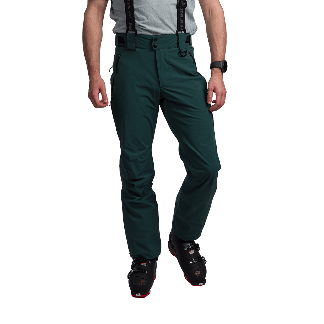 NO-5047SNW men's ski stretch trousers fully featured WALERIAN