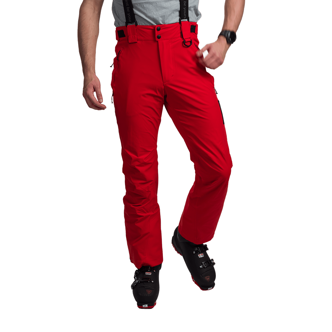 NO-5047SNW men's ski stretch trousers fully featured WALERIAN
