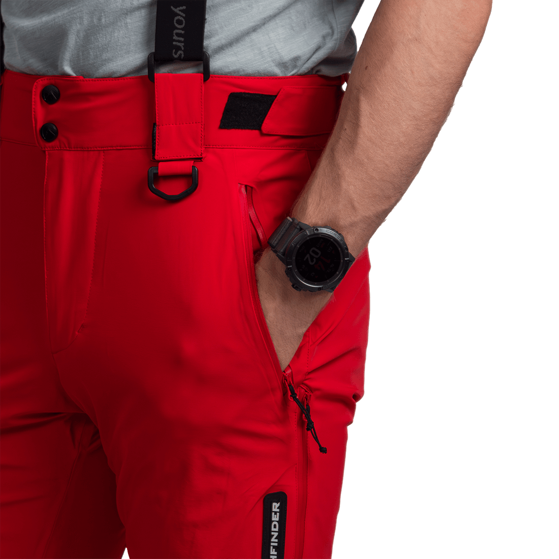 NO-5047SNW men's ski stretch trousers fully featured WALERIAN