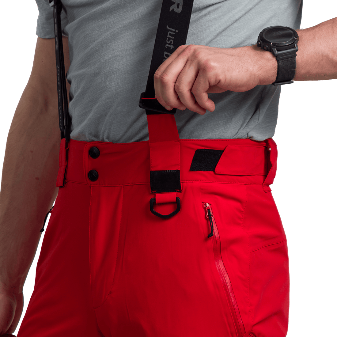 NO-5047SNW men's ski stretch trousers fully featured WALERIAN