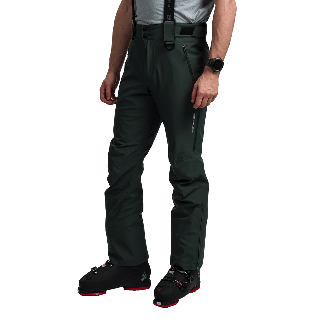 NO-5049SNW men's ski comfort trousers with braces BARTA