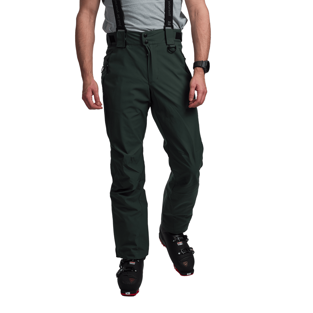 NO-5049SNW men's ski comfort trousers with braces BARTA
