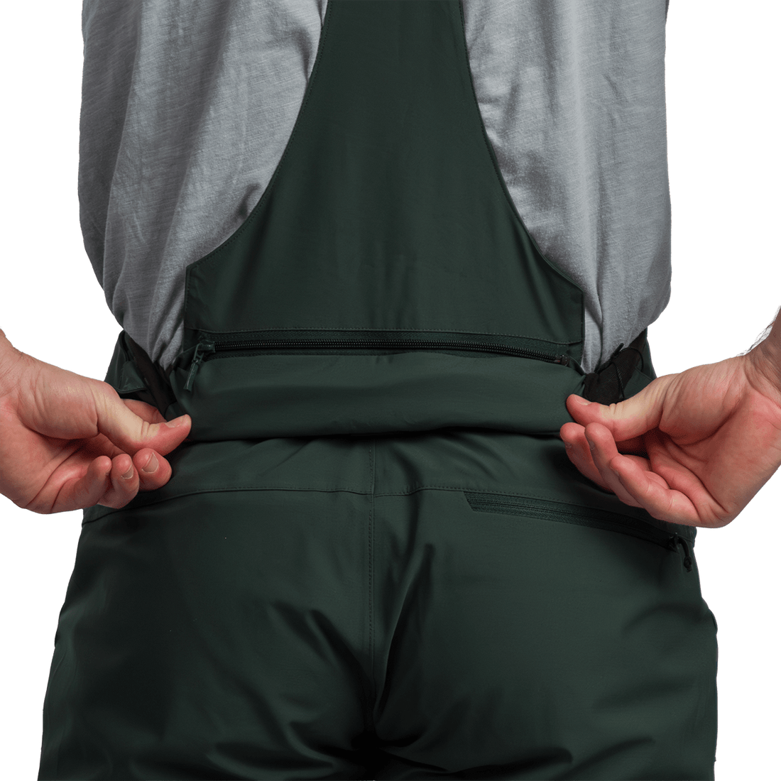 NO-5049SNW men's ski comfort trousers with braces BARTA