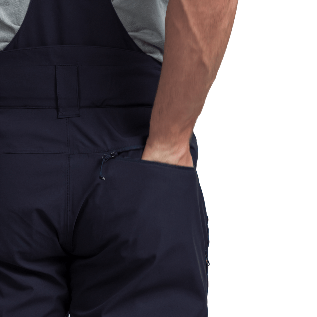 NO-5049SNW men's ski comfort trousers with braces BARTA