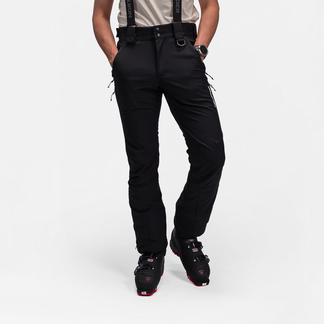 NO-5050SNW men's ski softshell pants BENCE