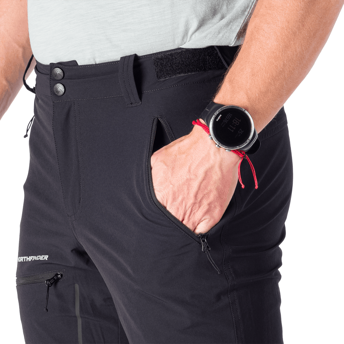 NO-5068OR men's travel stretch pants SET