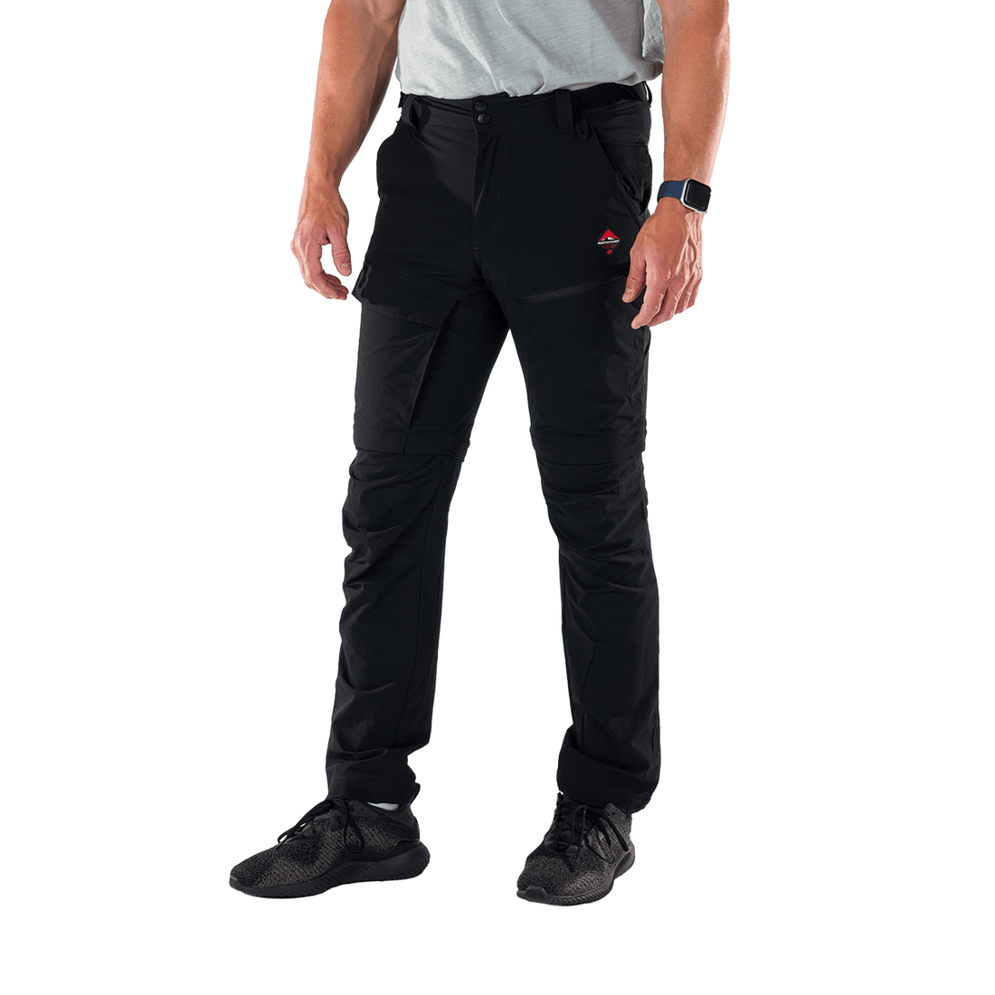 NO-5070OR men's trekking cargo 2 in 1 zip off stretch pants SOCRATES
