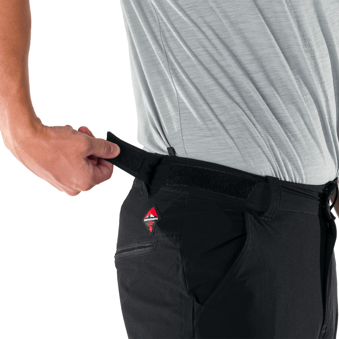NO-5070OR men's trekking cargo 2 in 1 zip off stretch pants SOCRATES