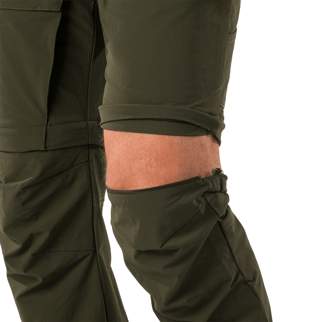 NO-5070OR men's trekking cargo 2 in 1 zip off stretch pants SOCRATES
