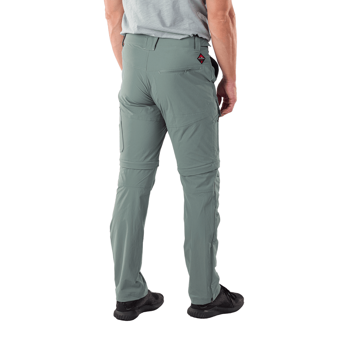NO-5070OR men's trekking cargo 2 in 1 zip off stretch pants SOCRATES