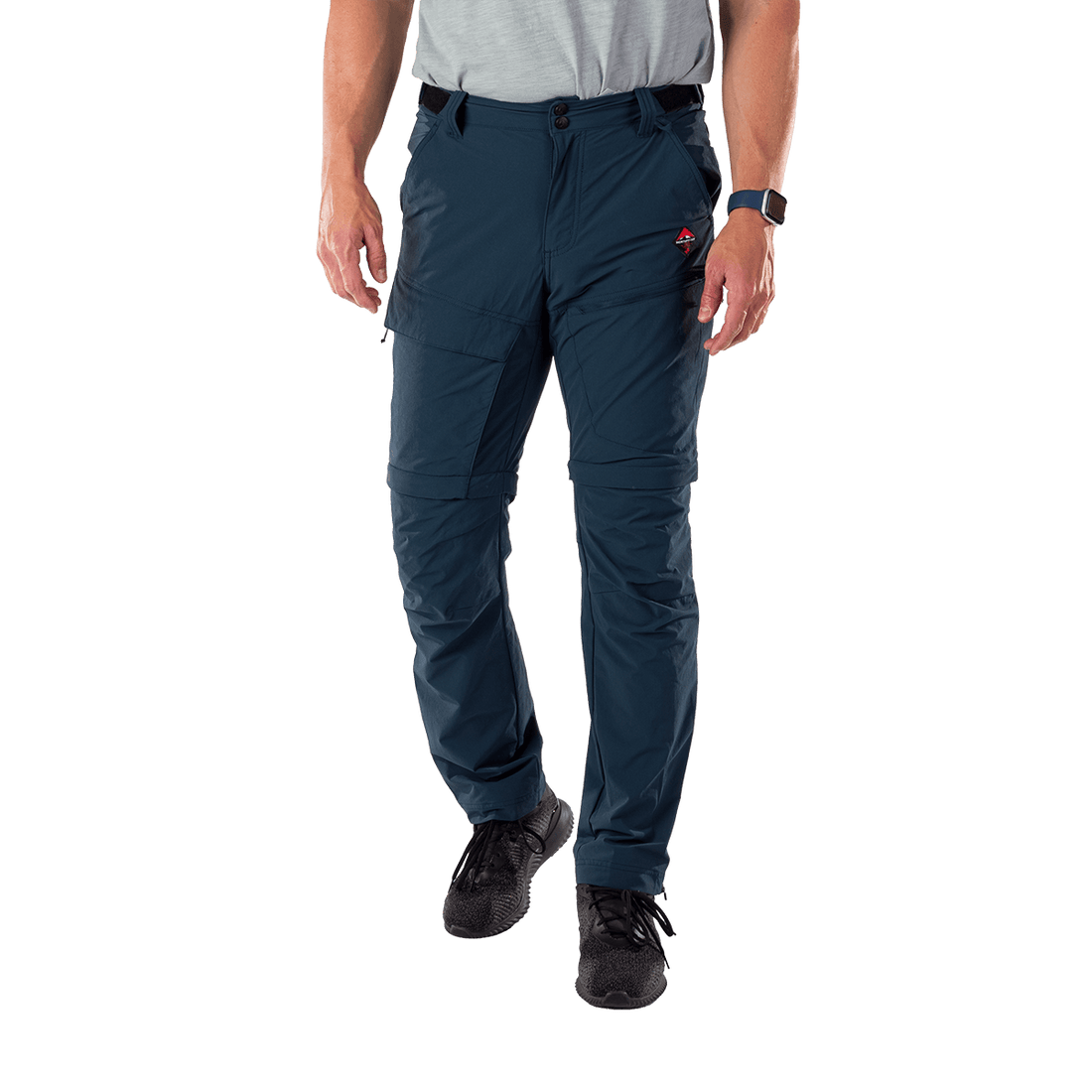 NO-5070OR men's trekking cargo 2 in 1 zip off stretch pants SOCRATES