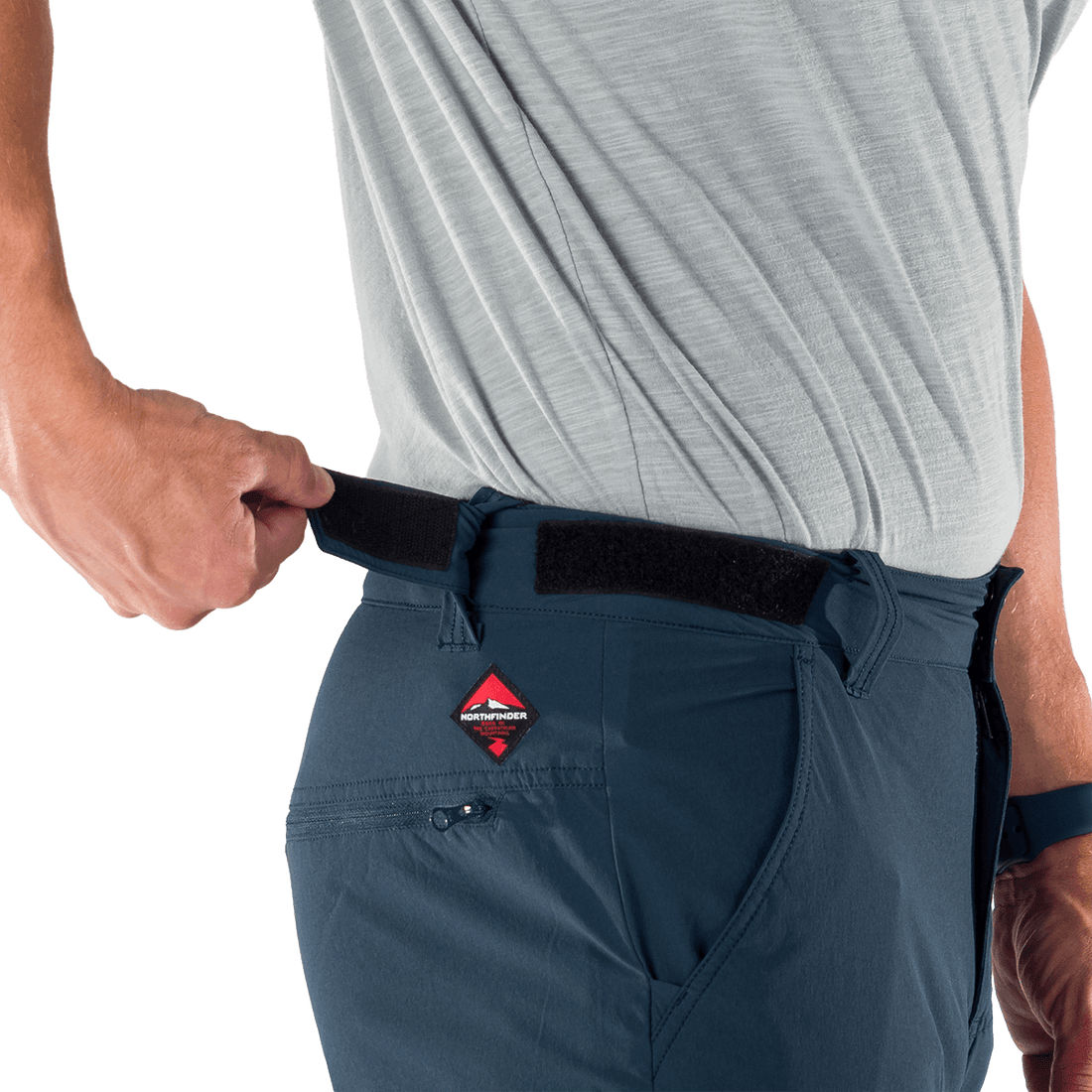 NO-5070OR men's trekking cargo 2 in 1 zip off stretch pants SOCRATES