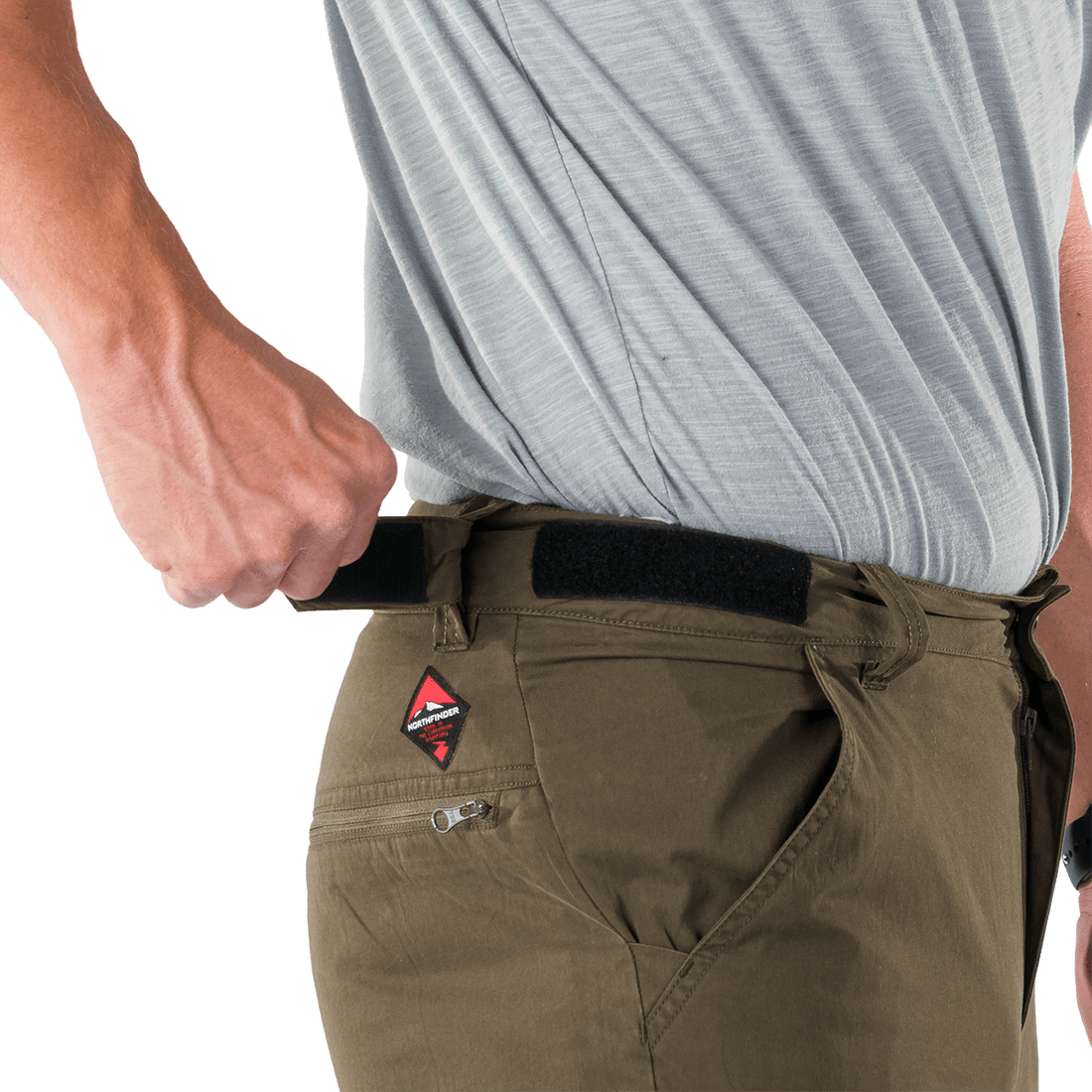 NO-5073OR men's trekking cargo cotton style pants VALENTIN