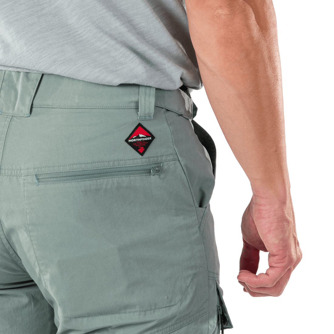 NO-5073OR men's trekking cargo cotton style pants VALENTIN